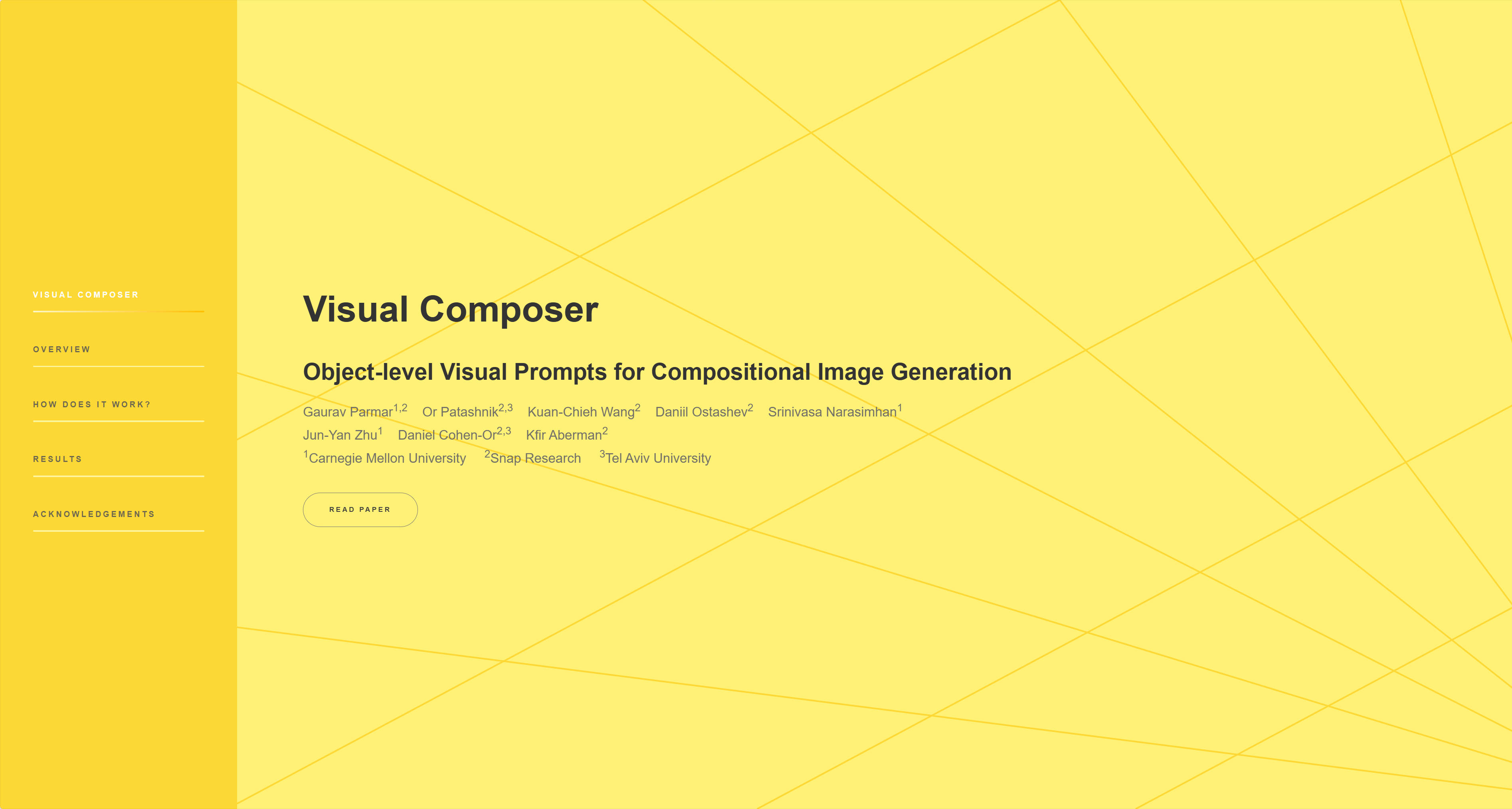 Object-level Visual Prompts for Compositional Image Generation