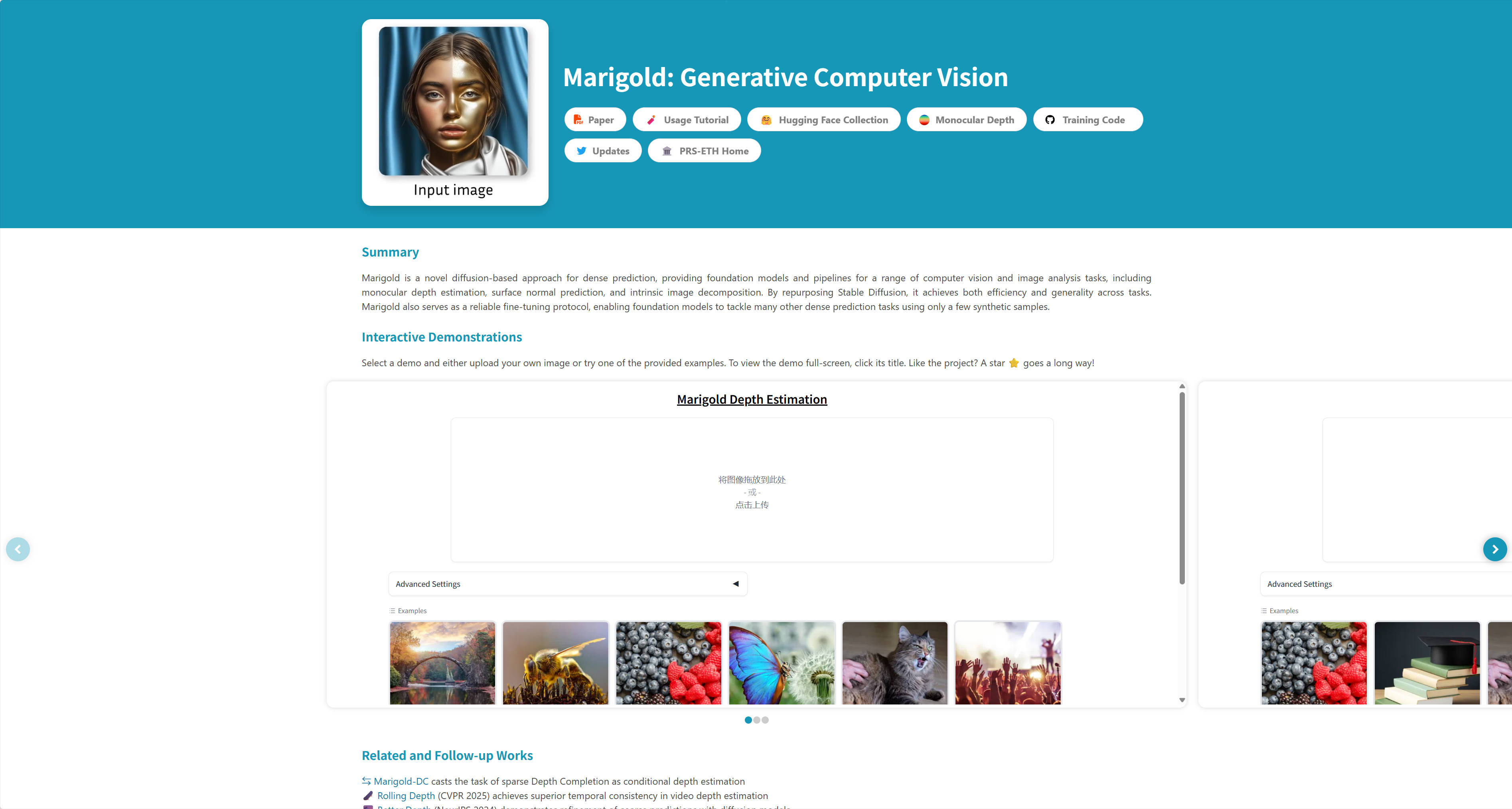 Marigold: Affordable Adaptation of Diffusion-Based Image Generators for Image Analysis