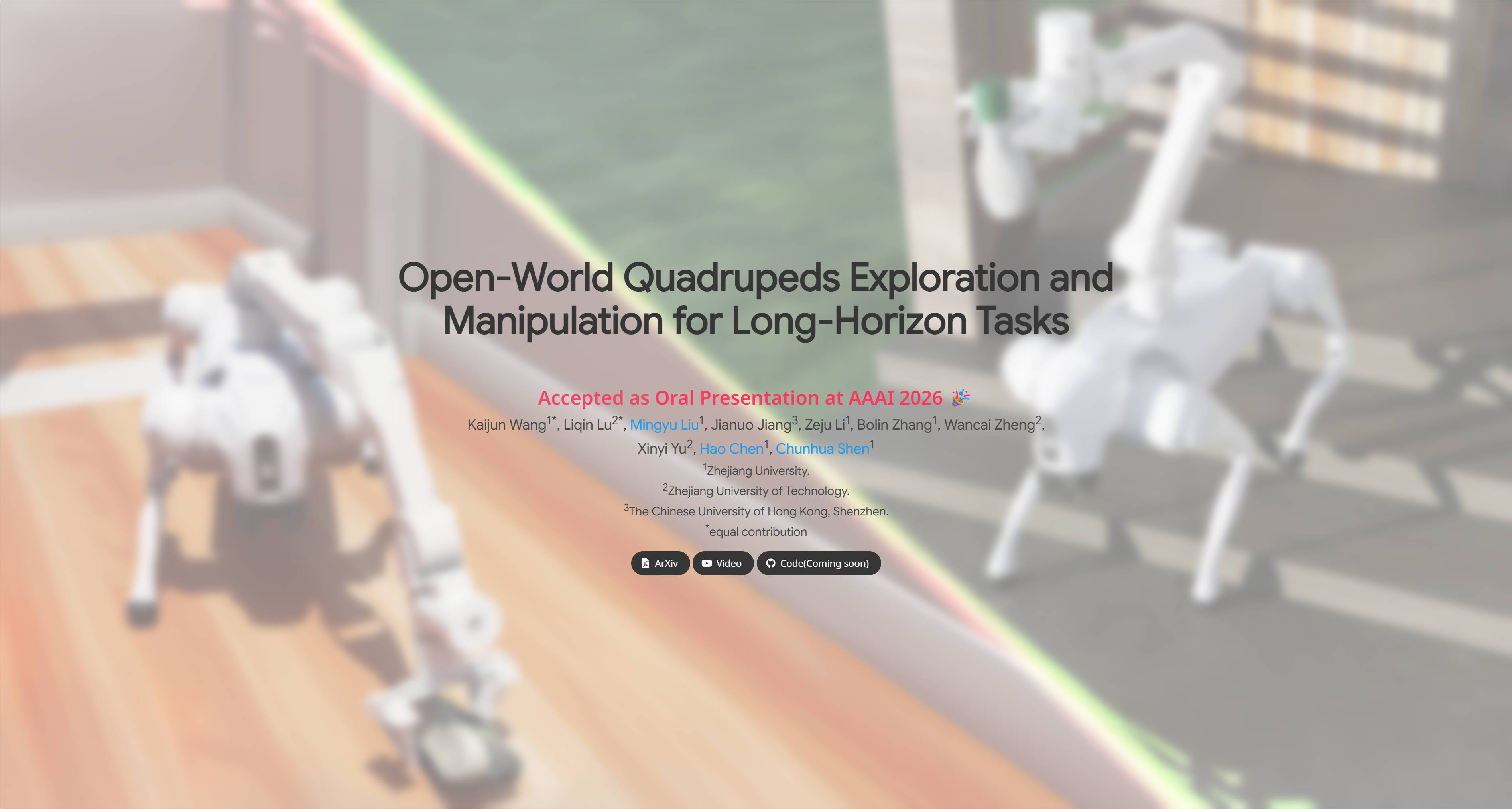 ODYSSEY: Open-World Quadrupeds Exploration and Manipulation for Long-Horizon Tasks