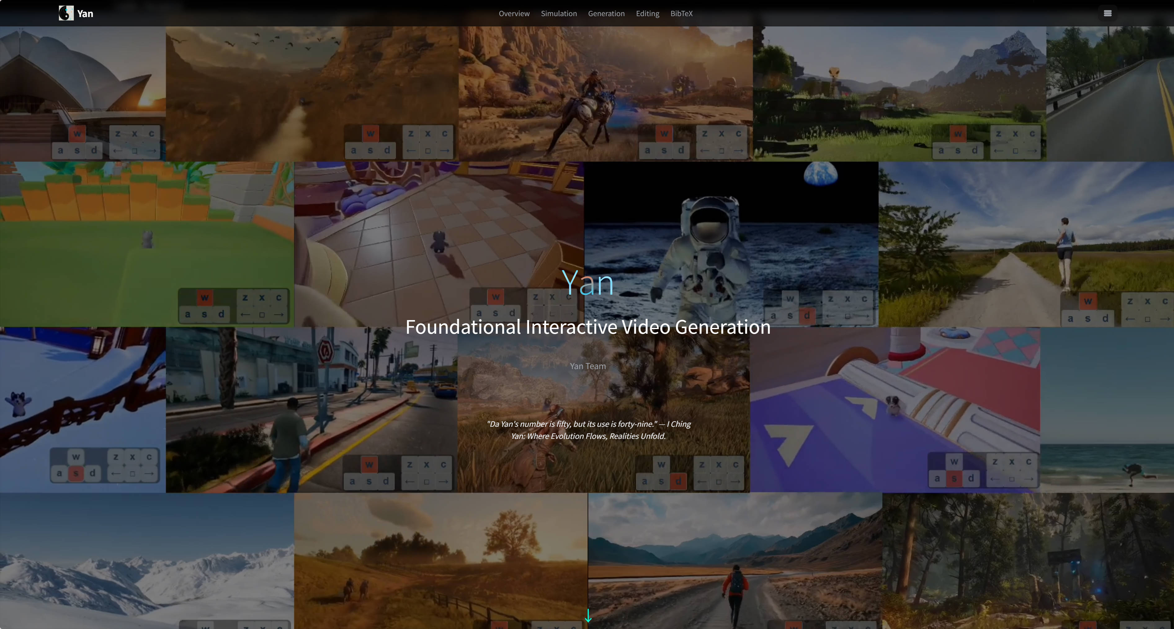 Yan: Foundational Interactive Video Generation