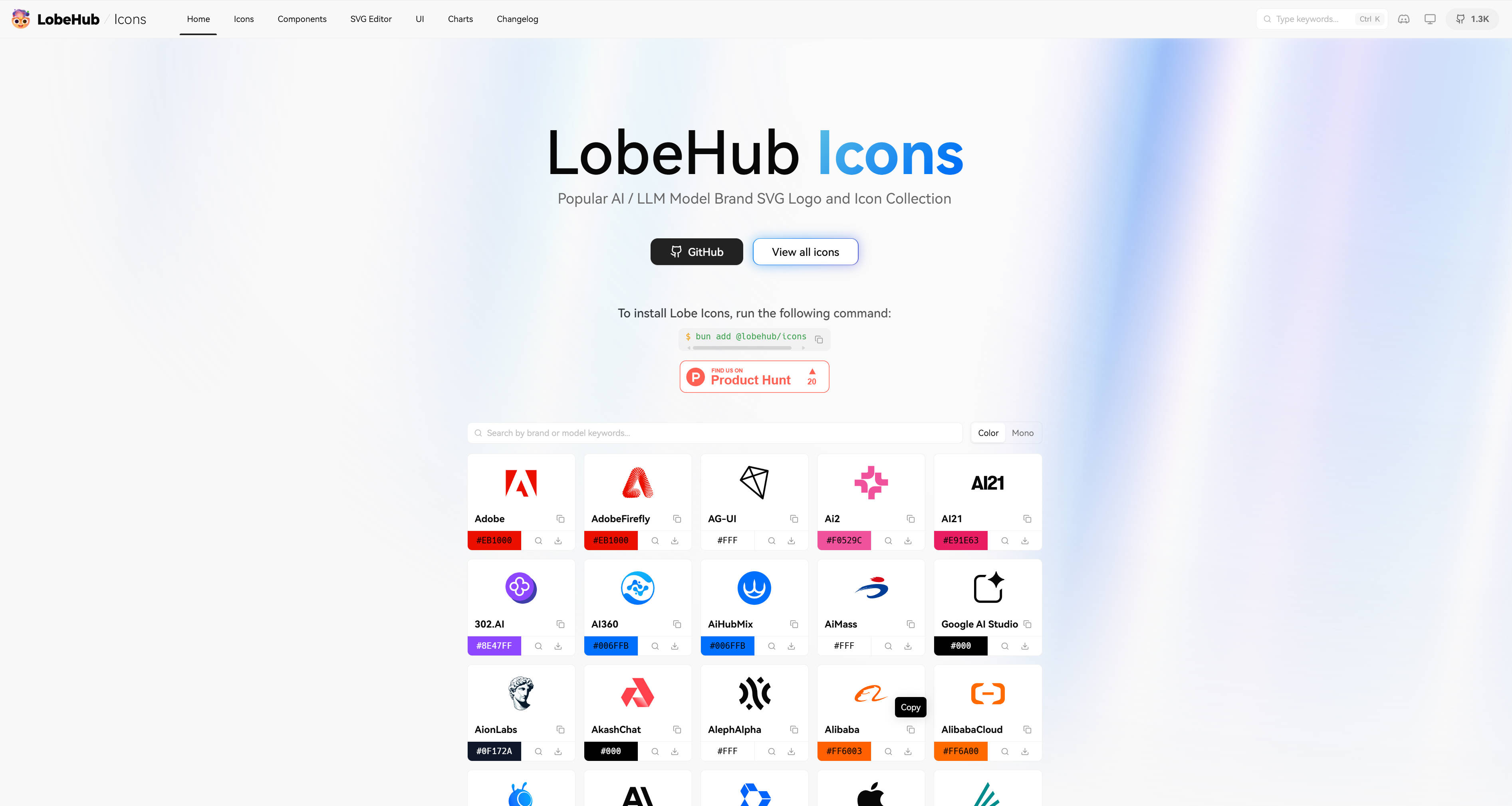 LobeHub Icons